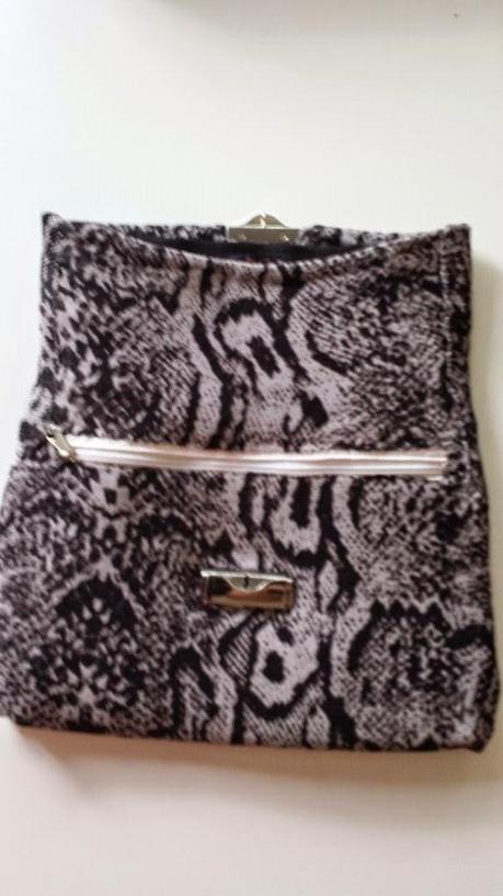 DIY :  clutch de print animal.