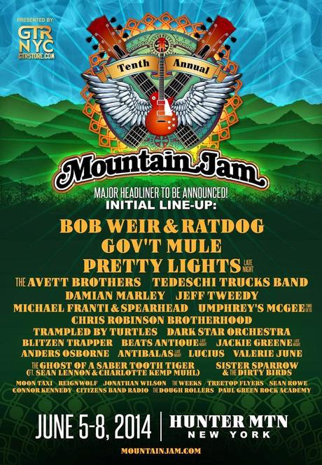 MOUNTAIN JAM 2014 (NEW YORK)