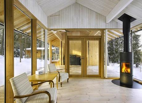 Cabana de Madera en Finlandia Cabana de Madera en Finlandia