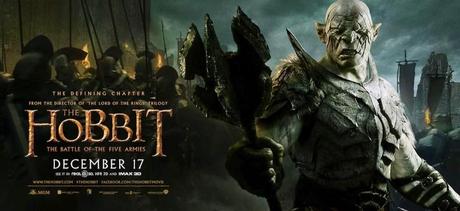 Avalancha de cartelería de 'El Hobbit: La Batalla de los Cinco Ejércitos' Avalancha de cartelería de 'El Hobbit: La Batalla de los Cinco Ejércitos'