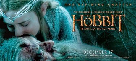 Avalancha de cartelería de 'El Hobbit: La Batalla de los Cinco Ejércitos' Avalancha de cartelería de 'El Hobbit: La Batalla de los Cinco Ejércitos'