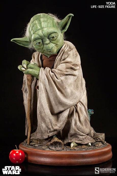 Star Wars Estatua de Yoda tamaño real 81 cm