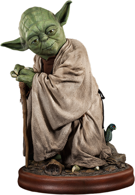 Star Wars Estatua de Yoda tamaño real 81 cm