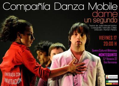 ESPECTÁCULO DE DANZA ‘Dame un segundo’ a cargo de la compañía Danza Mobile danza mobile