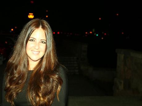 Night look, black and silver Night look, black and silver