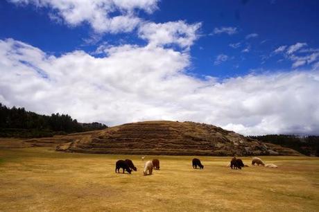 Sacsayhuaman, sexy woman, cusco