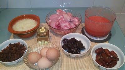 Pollo a la moruna Pollo a la moruna