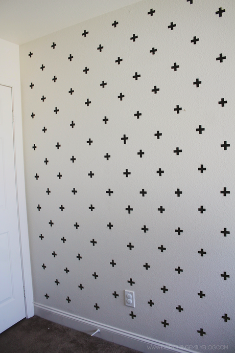 DIY: decorar una pared con washi tape