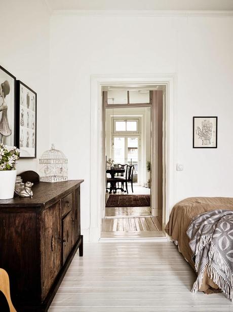 Un apartamento romántico y femenino Un apartamento romántico y femenino