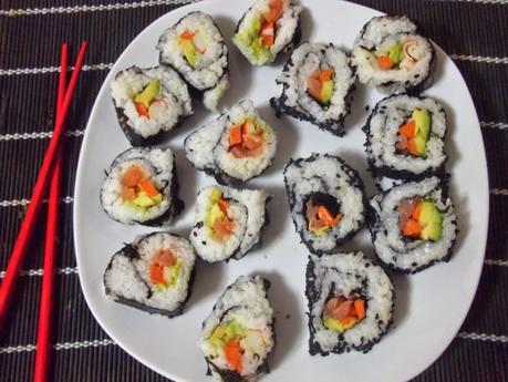 Receta de Sushi casero