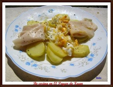 Huevos rotos con pavo Huevos rotos con pavo