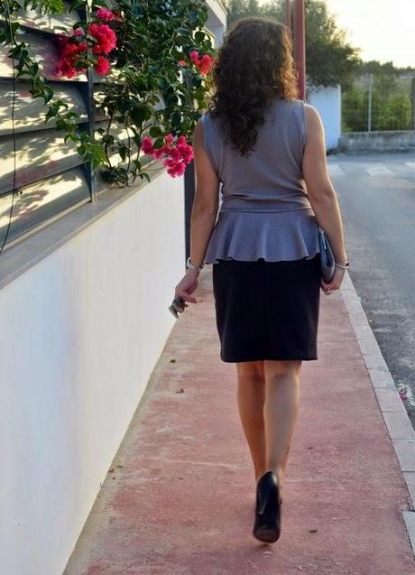 Peplum & Leather