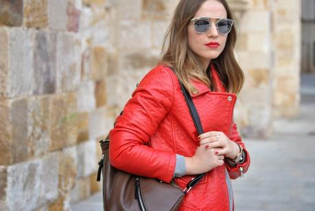 Red Jacket/ Red Lips