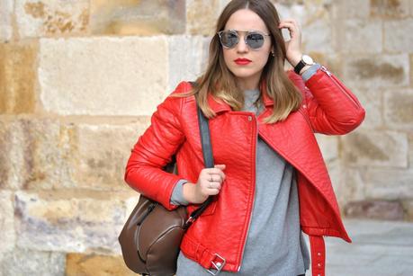 Red Jacket/ Red Lips