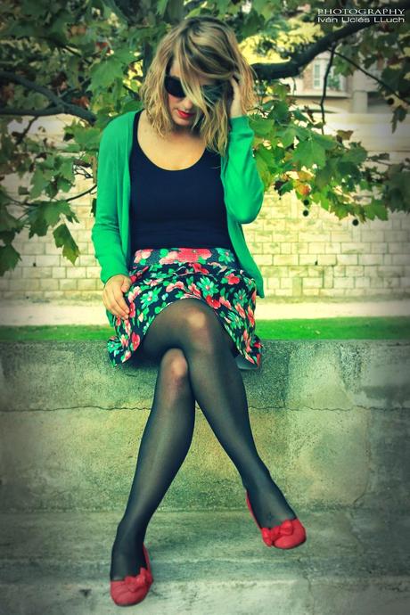 My own style: Flower skirt My own style: Flower skirt