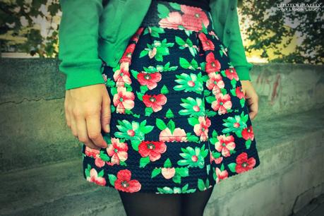 My own style: Flower skirt My own style: Flower skirt