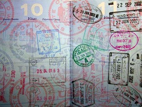 sello pasaporte