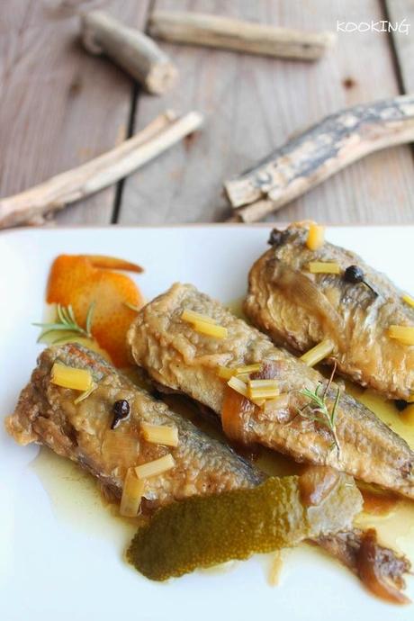 Chicharros en escabeche Chicharros en escabeche