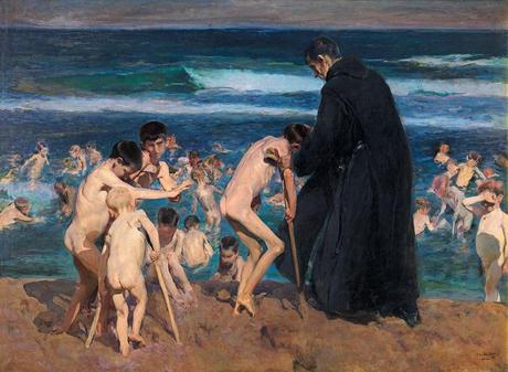 Sorolla y Estados Unidos. Sorolla: ¡Triste herencia!, 1899.