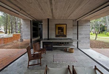 Casa de Hormigon Vanguardista en Valeria del Mar Casa de Hormigon Vanguardista en Valeria del Mar