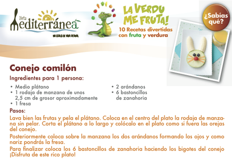 Dieta Mediterráneas: Semana de la fruta y la verdura II