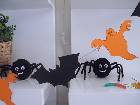 DIY PARA #HALLOWEEN EN DOS MINUTOS: UNA ARAÑA DIVERTIDA