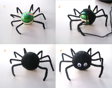 DIY PARA #HALLOWEEN EN DOS MINUTOS: UNA ARAÑA DIVERTIDA