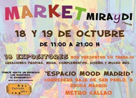 Market MIRAyDI vuelve los días 18 y 19 de Octubre