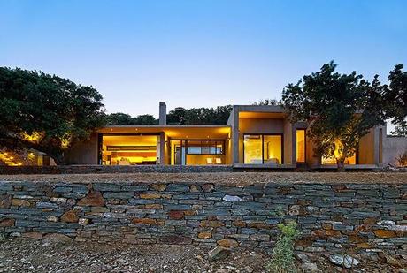 Casa Moderna en la Isla de kea, Grecia