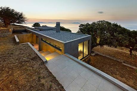 Casa Moderna en la Isla de kea, Grecia