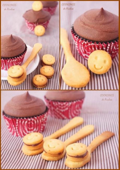 CUPCAKES DE CHOCOLATE Y AVELLANA CUPCAKES DE CHOCOLATE Y AVELLANA
