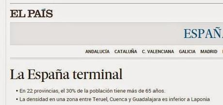 ENVEJECIMIENTO Y DESPOBLACIÓN RURAL EN VARIAS PROVINCIAS ESPAÑOLAS