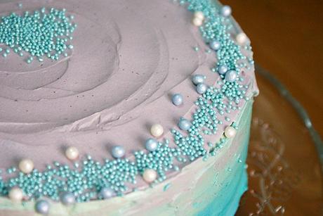 Tarta Degradada de Chocolate y Vainilla Tarta Degradada de Chocolate y Vainilla