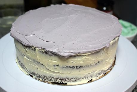 Tarta Degradada de Chocolate y Vainilla Tarta Degradada de Chocolate y Vainilla