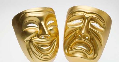 mascaras comedia drama griega