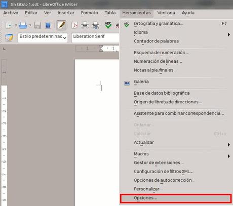 Como proteger documentos de LibreOffice con contraseña