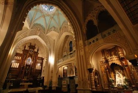 Interior de la Iglesia de la Buena Dicha, Madrid 