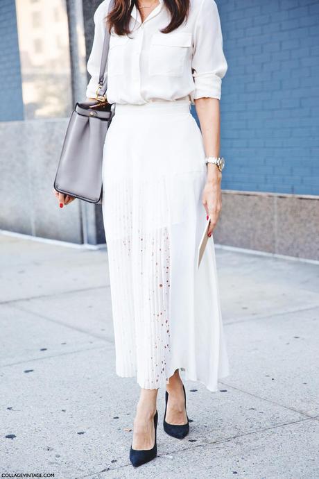 New_York_Fashion_Week_Spring_Summer_15-NYFW-Street_Style-Total_White-Midi_Skirt-Leila_yavari-1