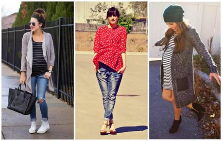 STREET STYLE :ESTILO DE EMBARAZADA