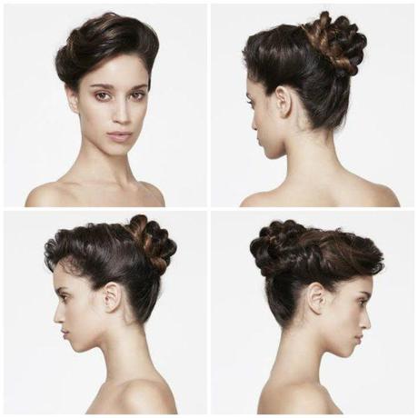 Los looks que se verán en las 1001 Bodas y sorteo de entradas con Art Lab Salón Moño alto Art Lab