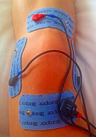 TENS Rodilla. Compex. Endorfinas