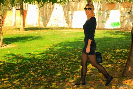 Simple look: Navy & Black Simple look: Navy & Black