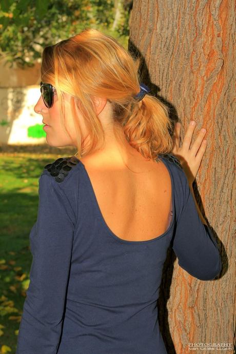 Simple look: Navy & Black Simple look: Navy & Black