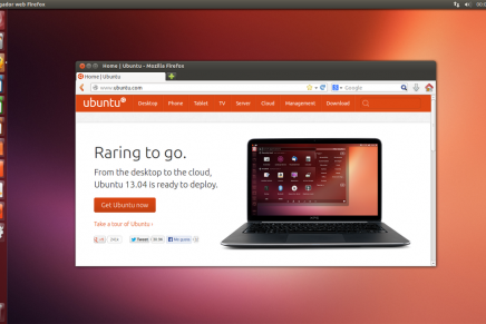 1024px Ubuntu 13.04 Screenshot 436x291 Ubuntu cumple 10 años