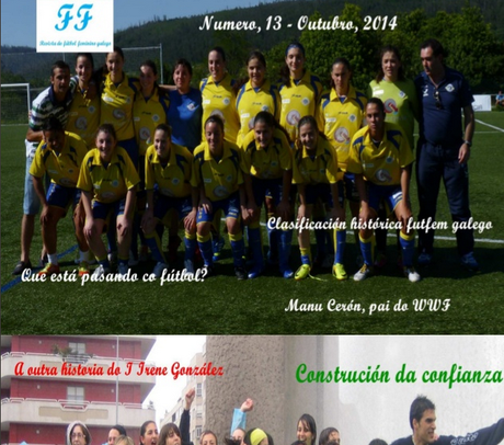 Revista Fútbol Femenino Galego, Octubre 2014