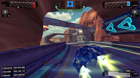 El juego de carreras futuristas Quantum Rush: Champions en 'early access' en Steam