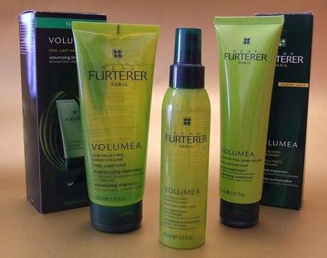 La línea “Volumea” de RENE FURTERER – aporta cuerpo al cabello fino y sin volumen