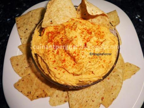 Hummus picante con boniato