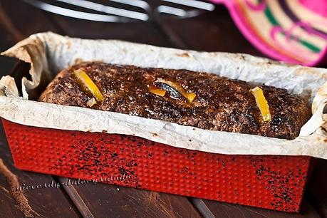 Pan de Salvado de Avena Especiado, con Naranja, Limón y Castañas en Almíbar