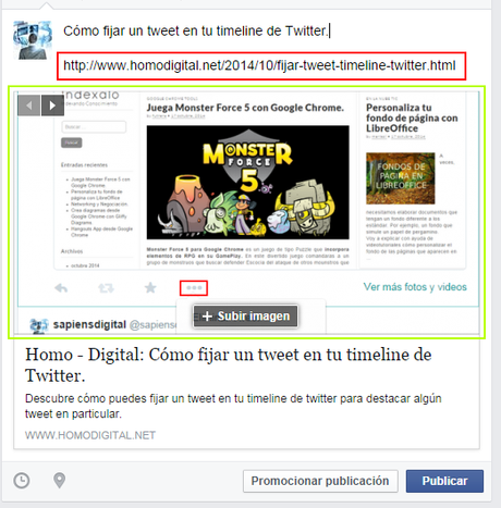 Agregando Enlaces en Facebook Agregando Enlaces en Facebook